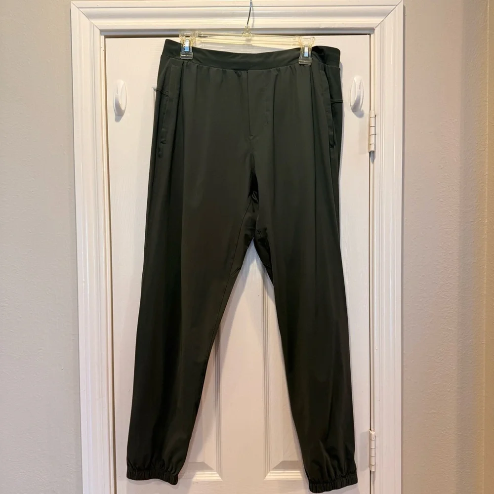 Lululemon Surge Jogger Pants Sweatpants Men’s Size L Blue Green 29” LM5956S
